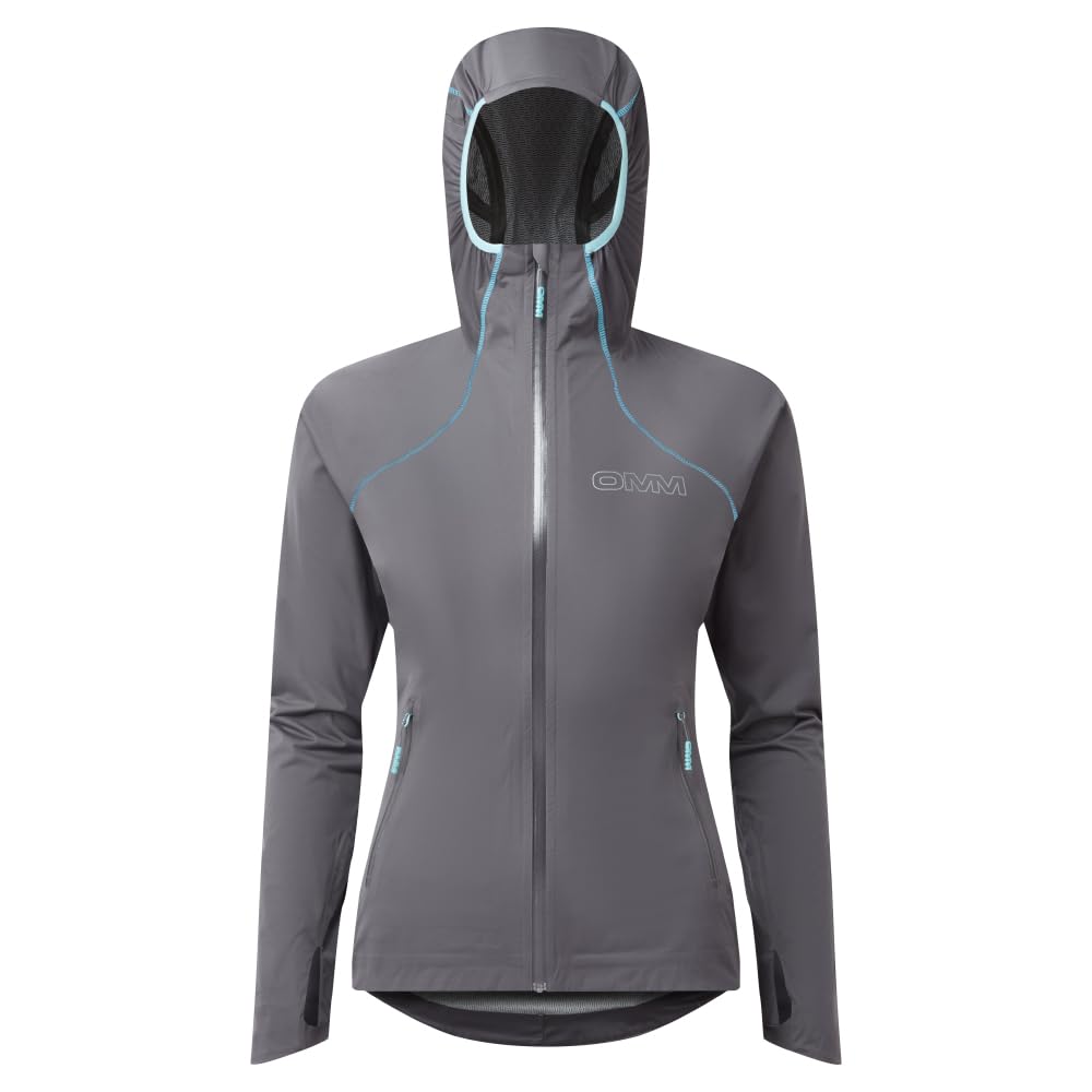 Omm Original Mountain Marathon Women's Grey Omm Kamleika Jacket (Uk, Alpha, S, Regular, Regular, )