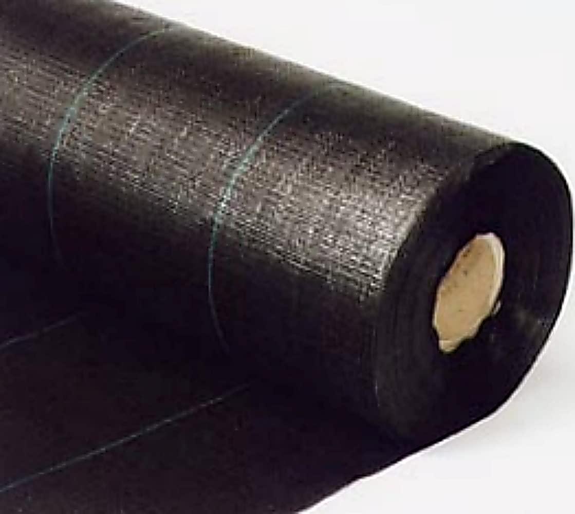 Mugar- Mallas Anti-Hierba de 110g/m2.- Mallas Antimaleza y Base para Césped Artificial- Rollos de 100m (4x100m)