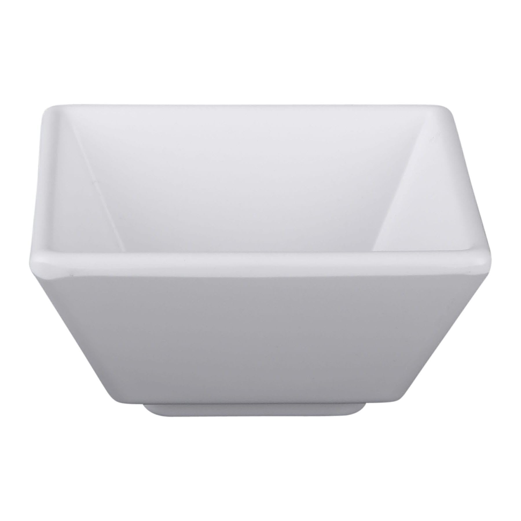 Elite Global Solutions JW33-W Zen 4 Oz. White Square Ramekin - 6 / CS
