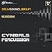 Drums Sound Library - Cymbals & Percussion (Tracks Samples in Sequence 24 Bit)