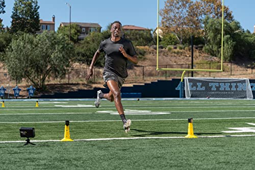 Image of SKLZ 6X Ultra Durable Agility Hurdles - for Athletes of All Skill Levels,6pk of 6-in Tall Hurdles,Bright Yellow Color,Made of Durable, Composite Materials,Easy to Set up & Transport,Comes w /Carry Bag