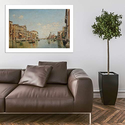 Impression d'art encadrée durable Spiffing Prints Venise mat grand - 5