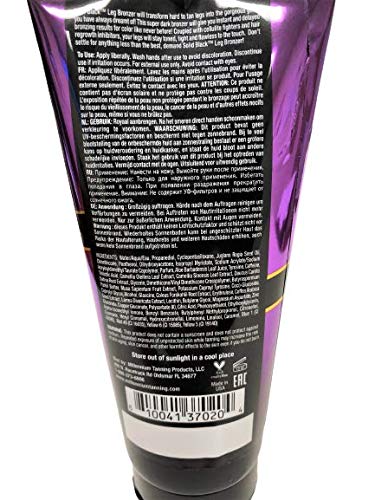 image for Millennium Tanning Products Millennium Tanning Solid Black LEG BRONZER