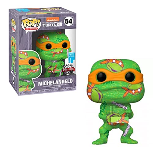 Pop Funko 57929 Art Series: Tmnt 2 - Figura De Vinilo Michelangelo #54