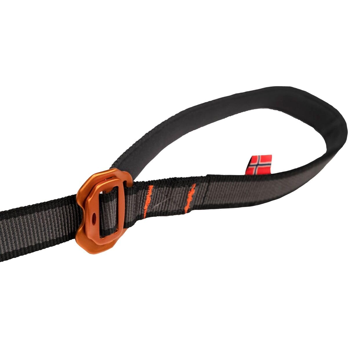 Non-Stop dogwear Laisse élastique réglable Noir 2,1 m/13 mm