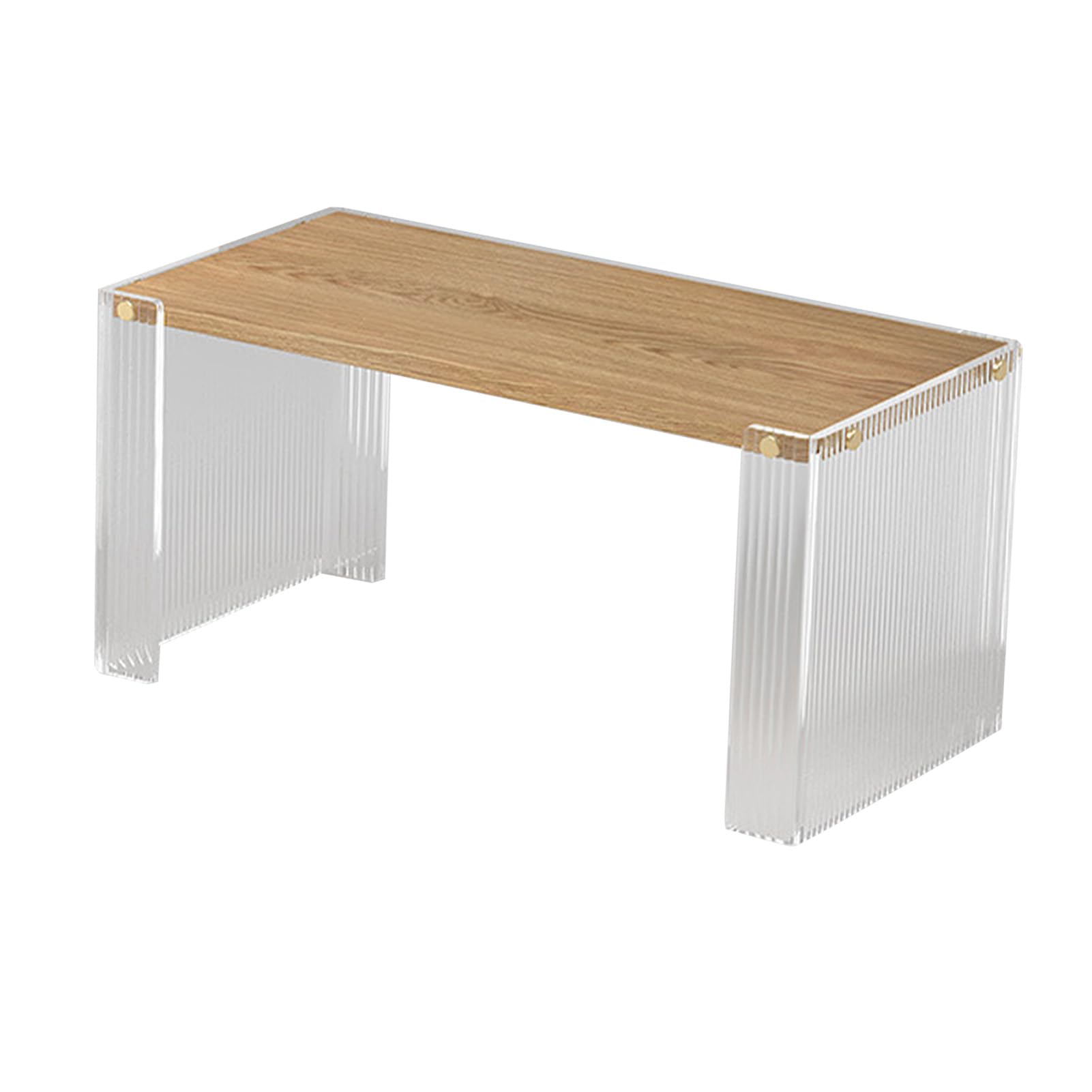 Table basse en acrylique compacte pour rompre le manque d'espace