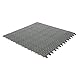 Flexible Plastic Fliesen 55,5 x 55,5 cm Outdoor & Garten, Grau, Entwässerung und Selbsthemmung. 4 Stucke