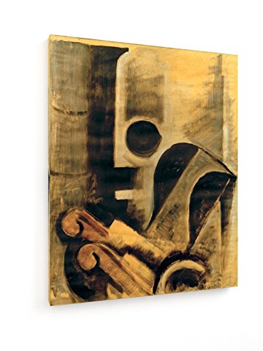 weewado Oskar Schlemmer - Horno y sillón III - 60x75 cm - Impresión en Lienzo Textil - Muro de Arte - Old Masters/Museum