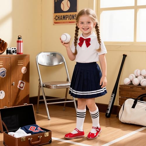 Image of Flaryzone Toddler Girls Mary Jane School Uniform Oxfords Dress Shoes Flats | Wide Round Toe,Cushioned Comfort, Flower Girl shoes for Wedding Party Daily