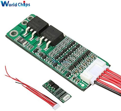 5S 15A Li-ion Lithium Battery BMS 18650 Charger Protection Board 18V 21V Cell Protection Circuit