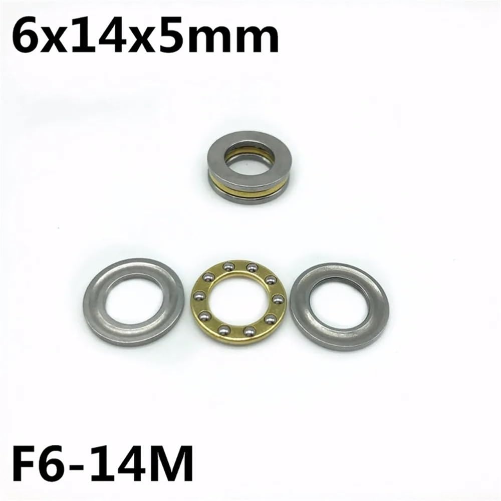 50 pezzi F6-14M 6x14x5mm cuscinetto a sfere reggispinta cuscinetto a sfere reggispinta piano