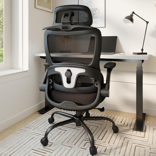 Keratee Ergonomic Office Chair – 4D Armrests (90°...