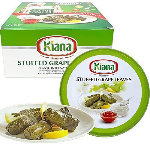 Kiana - Premium Stuffed Grape Leaves, 14 Oz (400g), Ready to Serve - Thumbnail 3