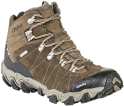 Oboz Women's Bridger Mid B-DRY Hiking Boot, Walnut, 11 | Image 2