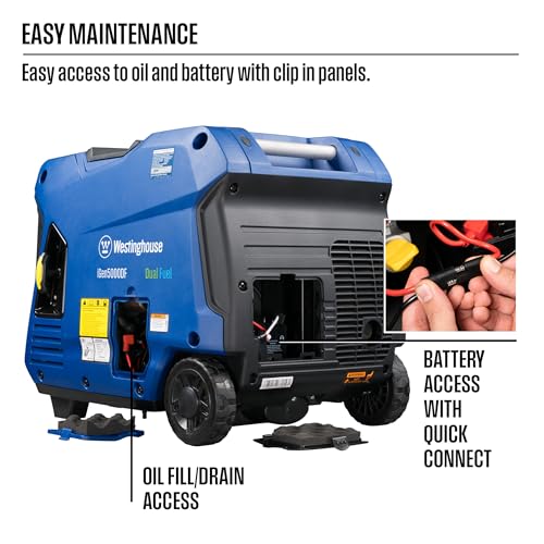 Portable Dual Fuel Silent Inverter Generator