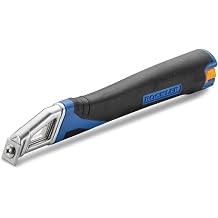 Rockler Detailed Scraper Tool for Woodworking - Compact Cabinet Scraper with 4-Edge High-Speed Steel Blade - Paint Stripping Tools, Glue Remover, Furniture Restoration & Precision Detail Work