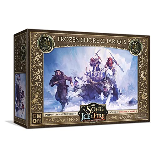 Una canción de hielo y fuego Miniaturas de mesa Caja de unidades de carros congelados,Juego de estrategia para adolescentes y adultos,A partir de 14 años,2 jugadores,Hecho por CMON, (SIF411)