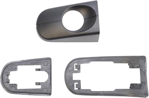 Miniatura 617 de TRQ Manija de puerta exterior delantera izquierda plateada para el lado del conductor compatible con Nissan 370Z 2009-2017