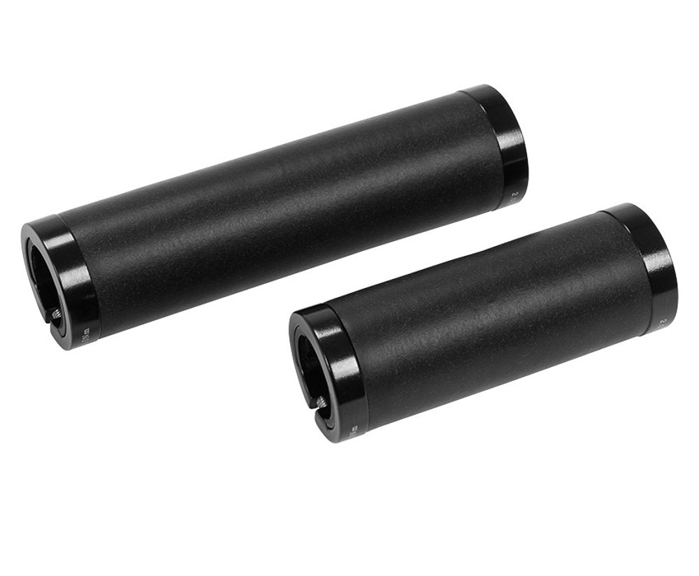 Humpert Unisex - Adult Grips 2158401350 MTB ATB Grips, Black Grey, One Size