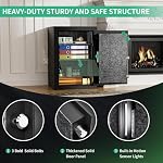 5.0 Cu ft 60-Min Fireproof Safe with Fingerprint, 4-8 Digital PIN - Image 5