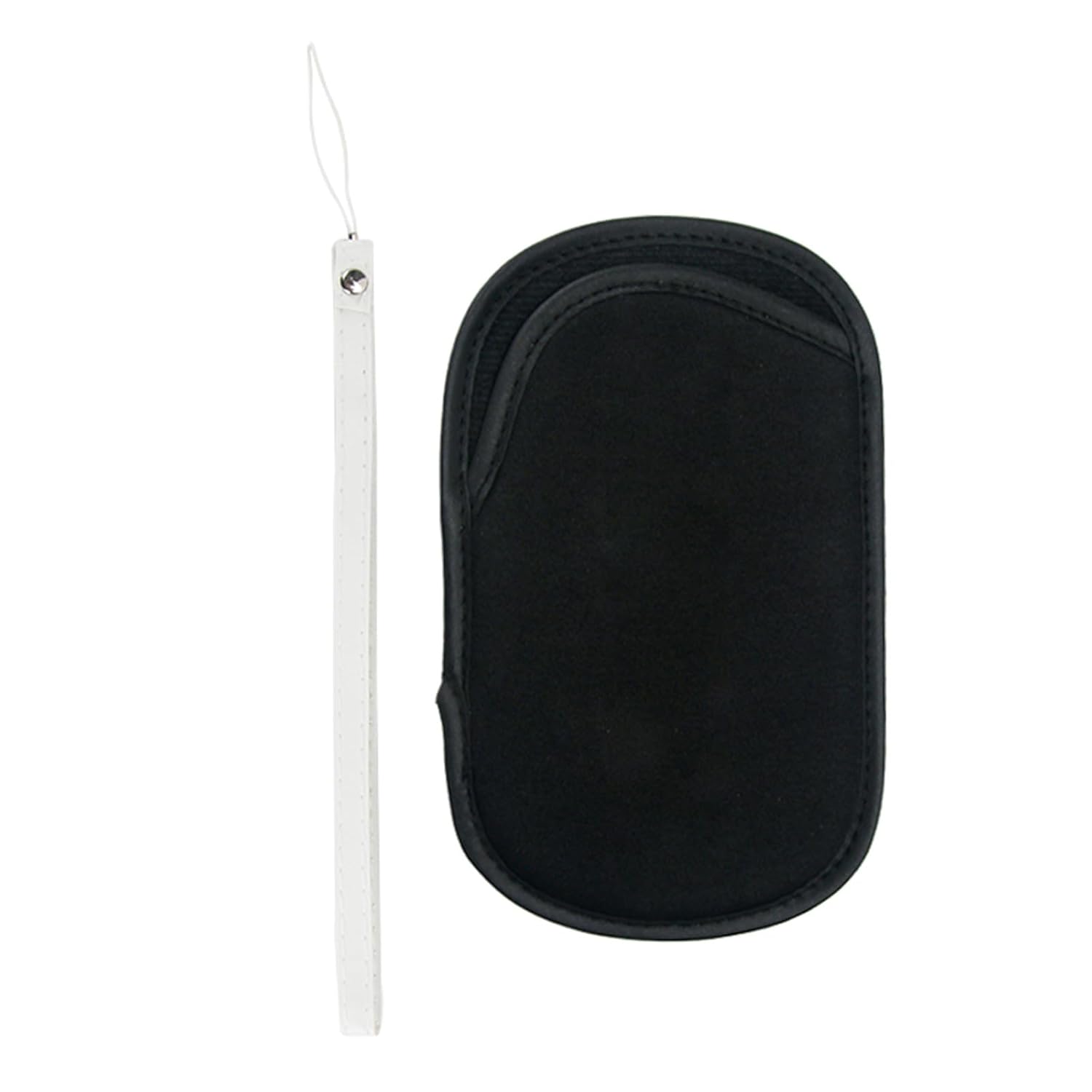 BAIMOQI Storage Bag Carry Case for PSP GO Scratchproof Handbag Handheld Game Console Shockproof Protector Case with Wrist Strap, About. 15x9.5cm, As Pictures Shows