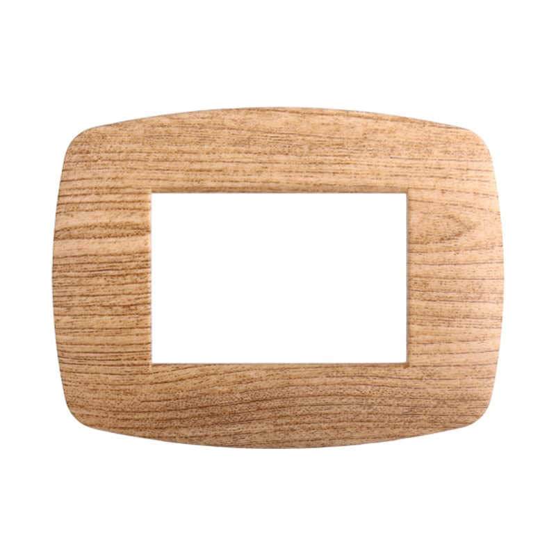 Ettroit Plaque Compatible Bticino Livinglight 4 Modules Slim Couleur Acier Fonc 57512333