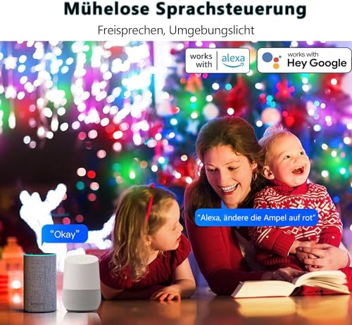 DOTWAYAW Catena luminosa intelligente, 60 m, 600