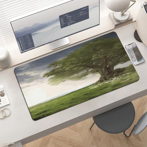 Alfombrilla para mouse grande cuadrada con base de goma miniatura 6