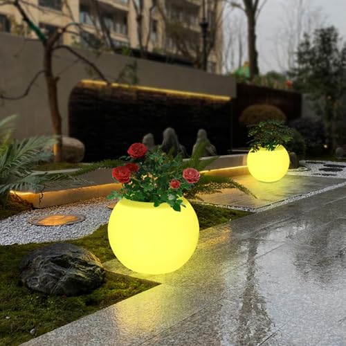 Lampe solaire pour pots de fleurs décorative étanche multicolore - 6