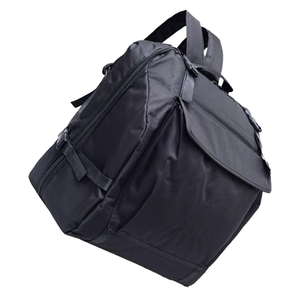 Akkordeon Tragetasche für 48 60 Bass, Stoff, Leicht, Robust, Schwarz
