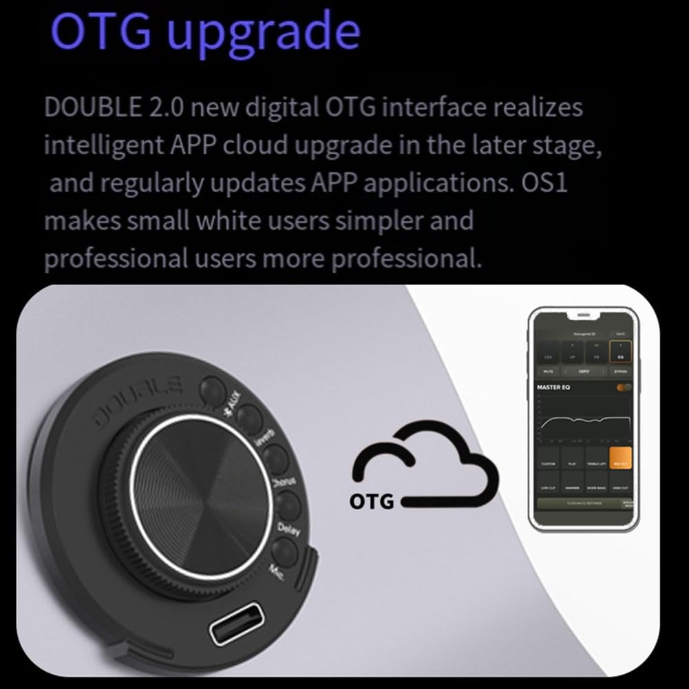 de Vibración OS1, Compatible con Carga USB para Instrumentos de Música Folclórica Clásica para Accesorios de Guitarra