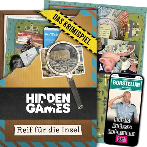 Hidden Games Tatort - Reif für die Insel | Krimispiel für Erwachsene |...