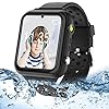 Kids-Smartwatches-for-Girls-Boys-Waterproof-Kids-Smart-Watches-Phone-HD-IPS-Touch-Screen-Call-Watch-for-Kids-with-11-Games-3-Alarm-Music-Video-Camera-Torch-Birthday-Gifts-for-Kids-Ages-3-14 JOJOHOY Kids Smartwatches for Girls Boys - Waterproof Kids Smart Watches Phone, HD IPS Touch Screen Call Watch for Kids with 11 Games 3 Alarm Music Video Camera Torch,Birthday Gifts for Kids, Black