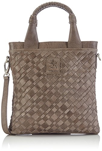 OTTO KERN Kara 859 Kara 859 Damen Schultertaschen 29X30X4 cm (B X H X T), Braun (Black)