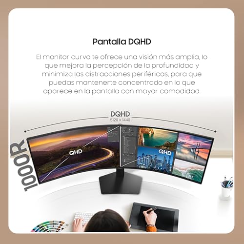 Écran Samsung ViewFinity S9 S95UF S49F950UAU 49 LCD - vue 9