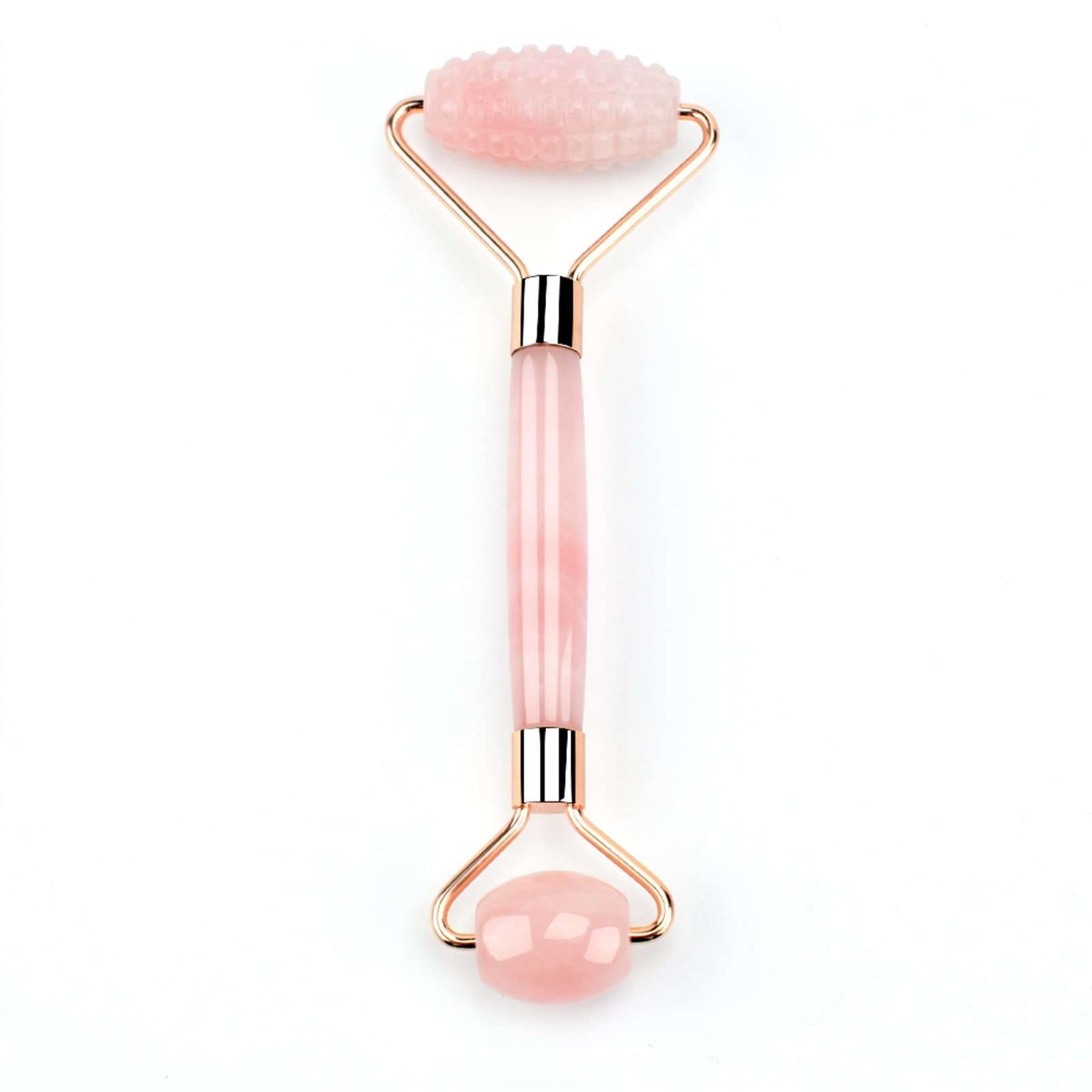 Pierre rose rouleau masseur visage MOBYAT, un outil de levage naturel et authentique