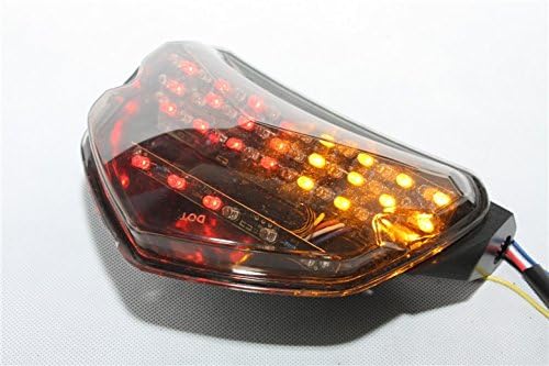 HONGK- Led Tail Light Compatible with Gsx-R Gsxr 600 750 2004-2005 Gsxr1000 2005-2006 SMOKE [B01BN0HE2M]