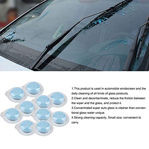 Image of Car Windshield Wiper Cleaner Solid Effervescent Tablets Dweekiy (10 PCS)