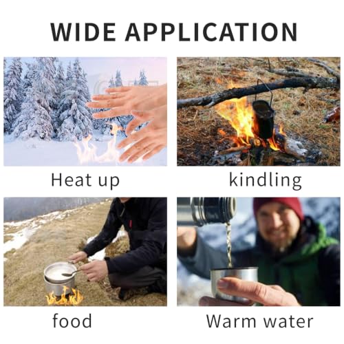 Solid Fuel Tablets Fire Starter for Fireplace, for Indoor and Outdoor use, for Campfires, BBQ, Fire Starters for Grill and Wood Stove - Firelighters - Image 5