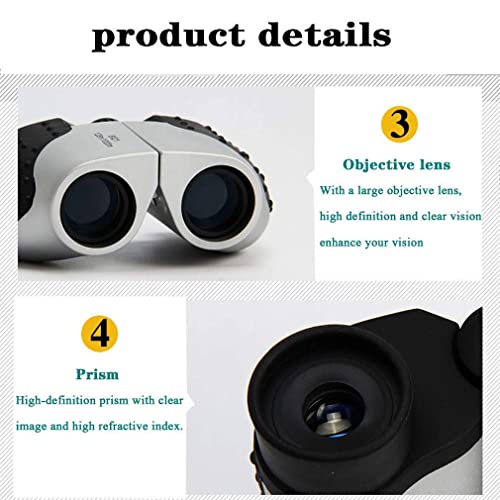 Mini Binoculares 8x21 profesionales HD para observación miniatura 3