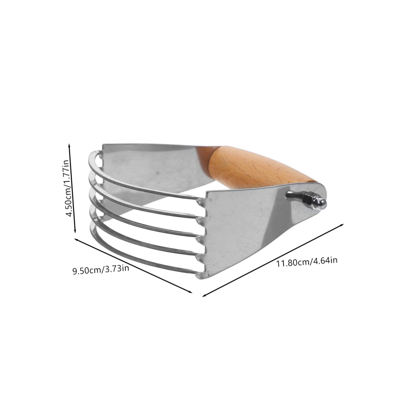 OSOLADY Dough Cutter and Pastry Scraper Tool Versatile Baking Utensil for Mixing Cutting and Blending Dough and Pastry Kitchen Essential for Home Bakers