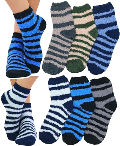 Image of ToBeInStyle Women's Pack of 6 Assorted Style Winter Socks