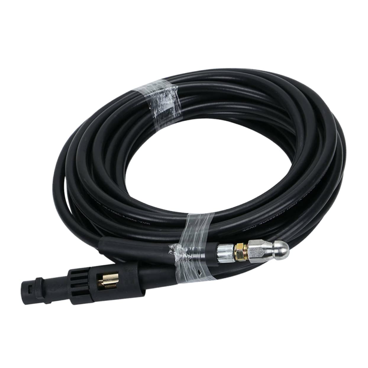 HEMOTON 15m Tuyau Évacuation des Eaux Usées pour Nettoyage de Voiture de Long Outil de Nettoyage pour Tuyaux Évacuation Eau