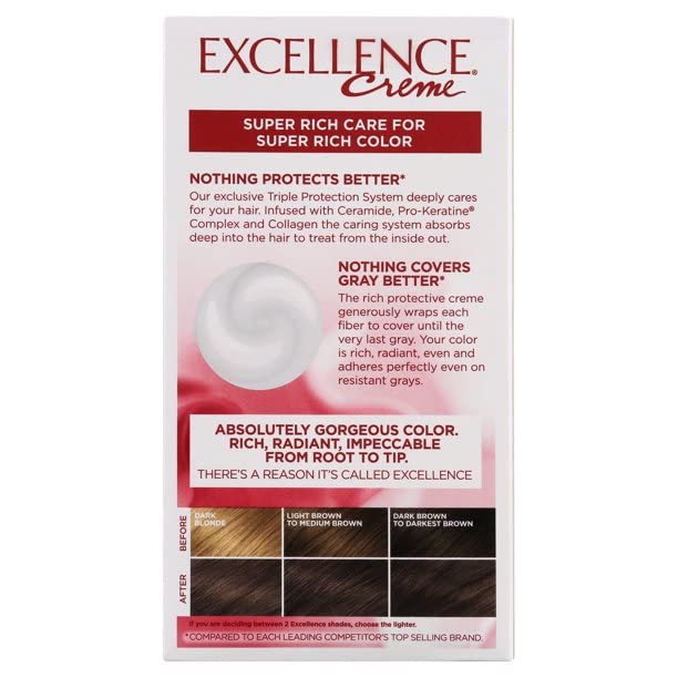 Image of L'Oreal Excellence Creme, 5AB Mocha Ash Brown 1 ea