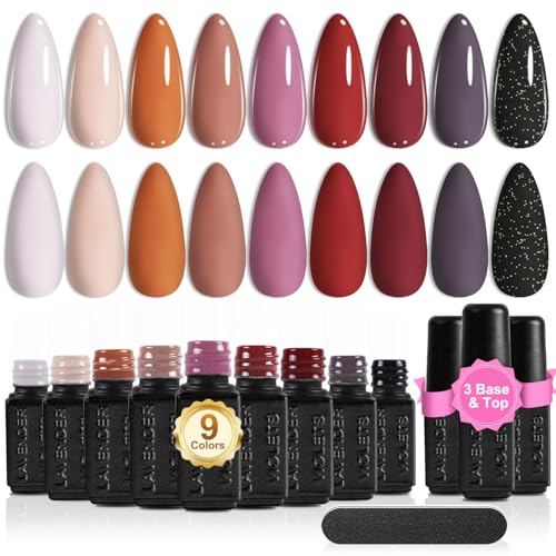 Lavender Violets Set de 13 Esmaltes en Gel miniatura 1