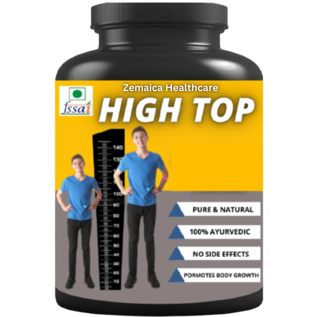 High Top, flavor Kesar Kulfi | height increase |increase body bones| pack of 1(100 gm)-picture-29