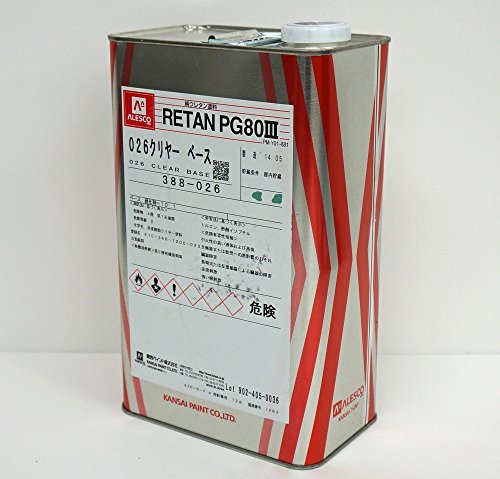 Amazon.co.jp: 【関西ペイントPG80#026 クリヤー 1kg】 ウレタン塗料
