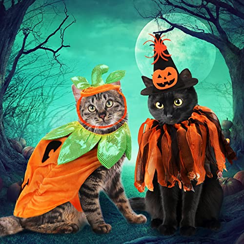 Disfraz Halloween para Gato 5 Piezas Potchen miniatura 6