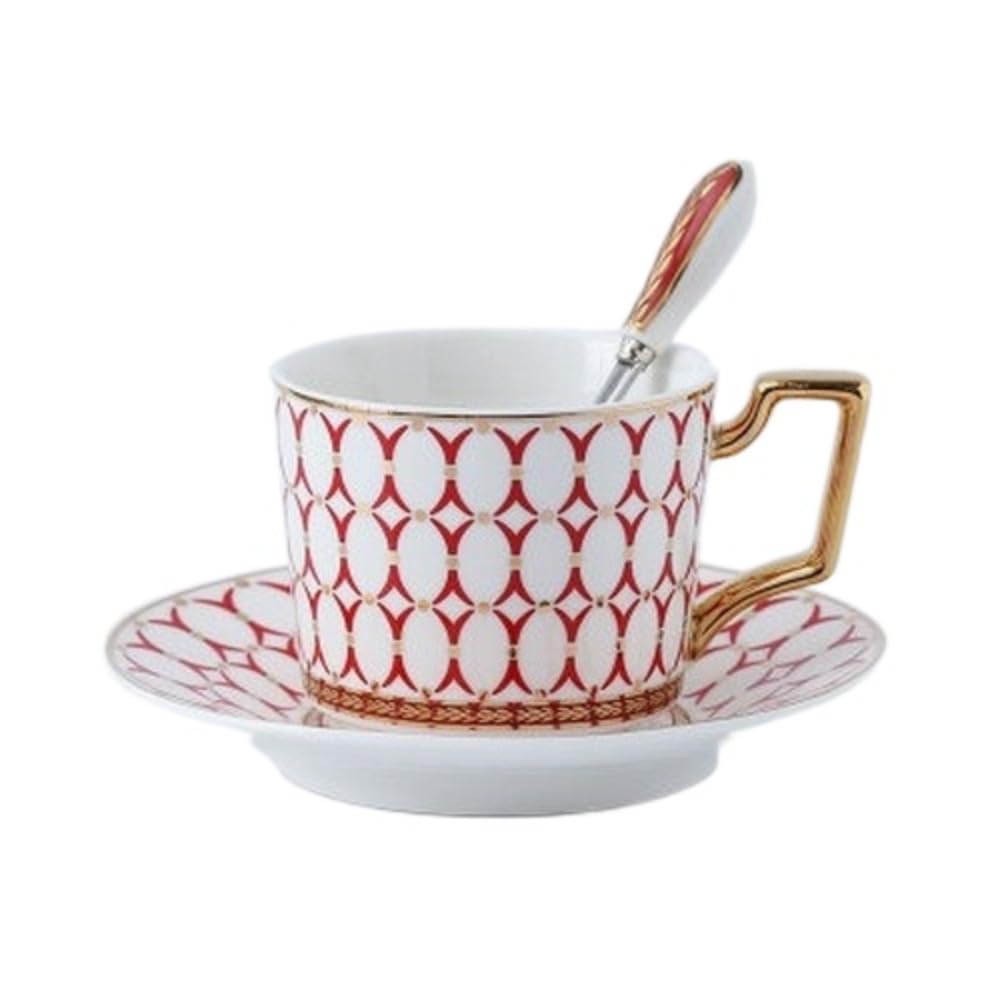 Théière en porcelaine osseuse 300 ml évitez le thé refroidi avec ce set tasse et soucoupe