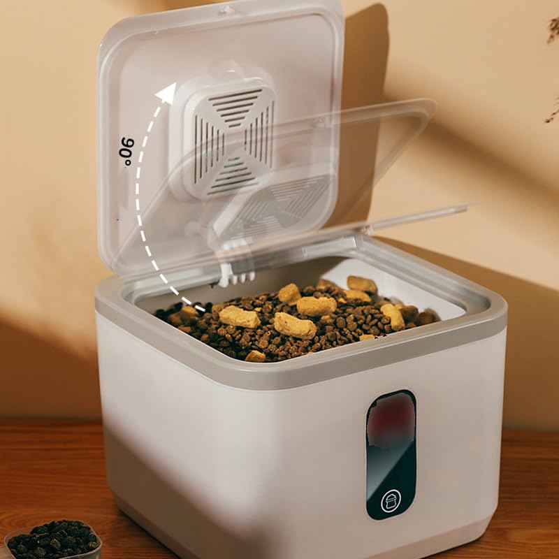 Amazon.co.jp: Jinmoioy ペット フードストッカー 4kg 保存容器 密閉